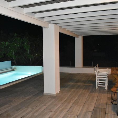 Spacious Veranda, House For 3, In The Village. Kamari  Bagian luar foto