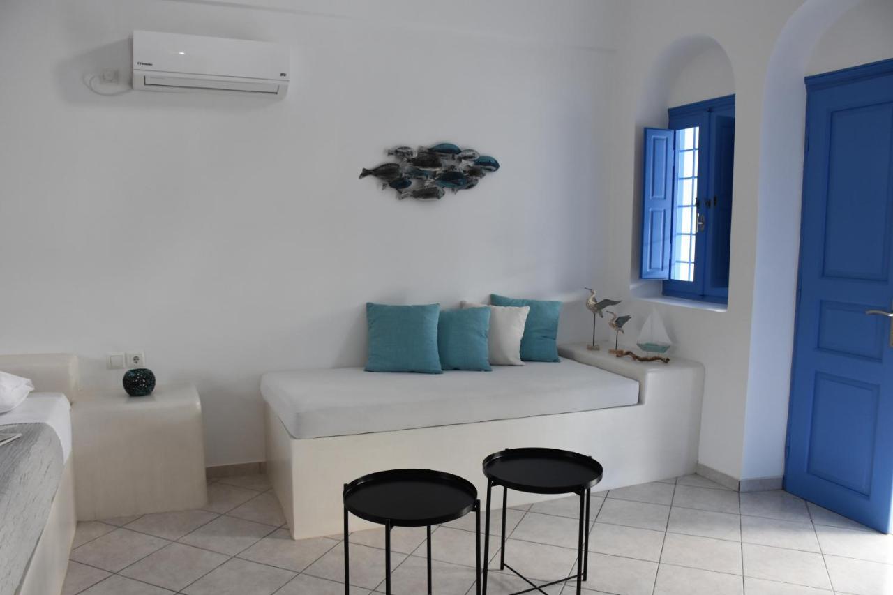 Spacious Veranda, House For 3, In The Village. Kamari  Bagian luar foto